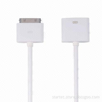 Switch Extension Cables for iPad/iPhone with 30-pin Male to Female Connector